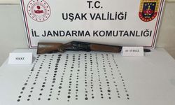 Uşak’ta Osmanlı ve Roma dönemlerine ait 232 adet sikke yakalandı