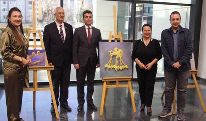 Uşak’ta ‘Uşak Orta Anadolu Medeniyetler’ resim sergisi açıldı
