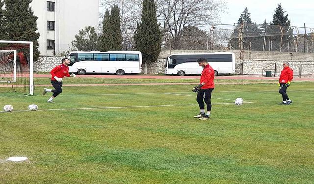Uşakspor, Vanspor maçı hazırlıklarını sürdürdü