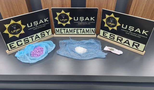 Uşak’taki uyuşturucu operasyonunda 5 kişi tutuklandı