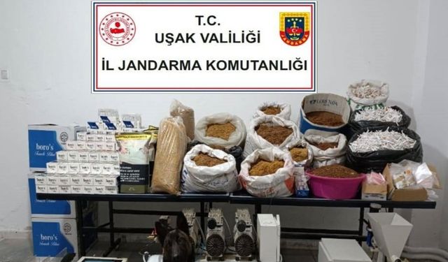 Uşak’ta jandarma ekipleri kaçakçılara göz açtırmıyor