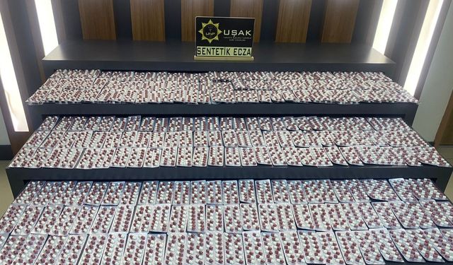 Uşak’taki uyuşturucu operasyonunda 1 kişi tutuklandı