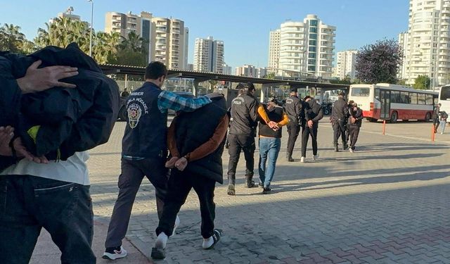 Uşak dahil 20 ilde operasyon: 128 tutuklama