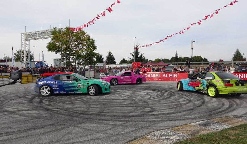 Uşak’ta drift etkinliği düzenlendi