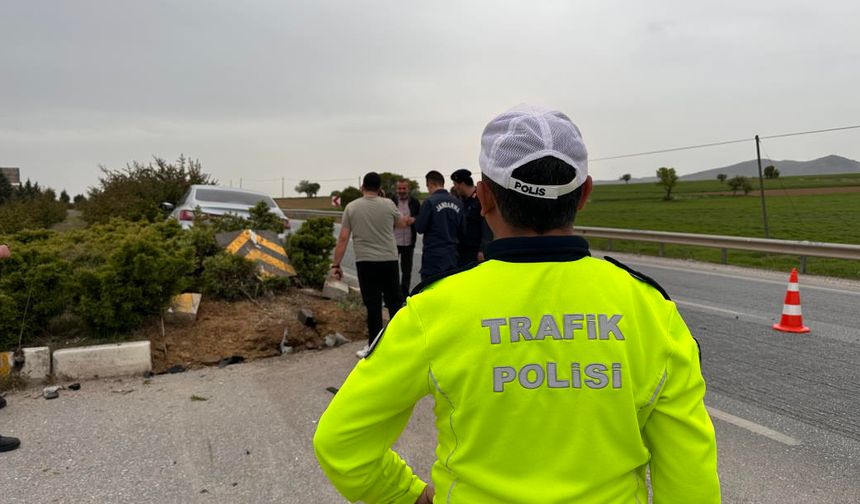 Uşak’taki trafik kazasında 5 kişi yaralandı